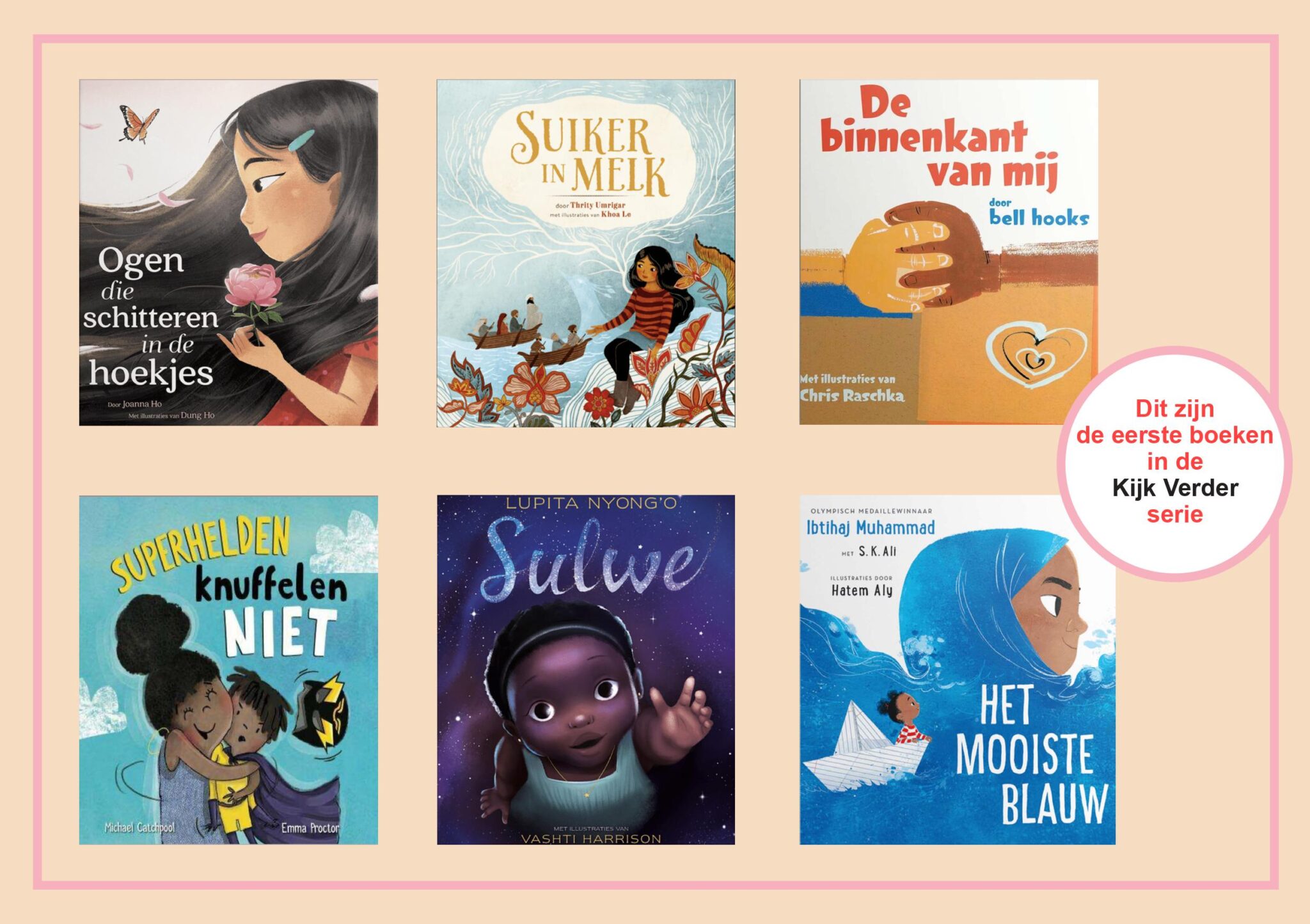 6 cultureel diverse kinderboeken