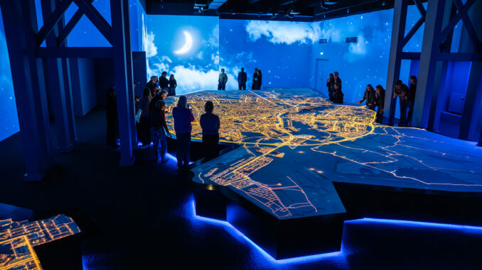 Maquette Amsterdam in Motion